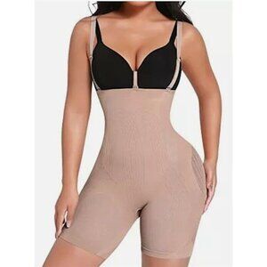 NWT Lover Beauty Shaper XL Booty Lifting Shaper Beige 119294
